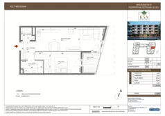 2 pokoje, mieszkanie 50,19 m², piętro 3, oferta nr 20, KSA Klonowa, Kielce, Szydłówek, ul. Klonowa 69