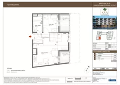 2 pokoje, mieszkanie 47,57 m², piętro 1, oferta nr 29, KSA Klonowa, Kielce, Szydłówek, ul. Klonowa 69