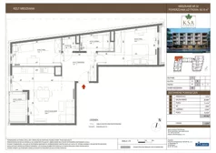 3 pokoje, mieszkanie 69,18 m², piętro 1, oferta nr 32, KSA Klonowa, Kielce, Szydłówek, ul. Klonowa 69