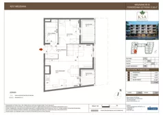 2 pokoje, mieszkanie 41,56 m², piętro 2, oferta nr 35, KSA Klonowa, Kielce, Szydłówek, ul. Klonowa 69
