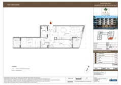 2 pokoje, mieszkanie 63,15 m², piętro 1, oferta nr 5, KSA Klonowa, Kielce, Szydłówek, ul. Klonowa 69