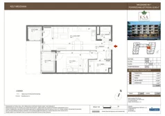 2 pokoje, mieszkanie 42,98 m², piętro 1, oferta nr 7, KSA Klonowa, Kielce, Szydłówek, ul. Klonowa 69