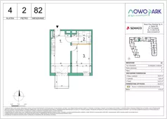 2 pokoje, mieszkanie 34,02 m², piętro 2, oferta nr 82, NowoPark, Kraków, Czyżyny, ul. Sołtysowska/Tomickiego