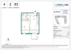 2 pokoje, mieszkanie 39,63 m², piętro 2, oferta nr 83, NowoPark, Kraków, Czyżyny, ul. Sołtysowska/Tomickiego