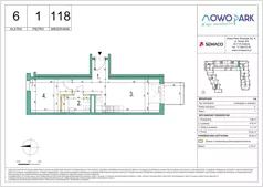 2 pokoje, mieszkanie 39,35 m², piętro 1, oferta nr 118, NowoPark, Kraków, Czyżyny, ul. Sołtysowska/Tomickiego