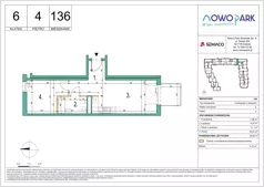 2 pokoje, mieszkanie 39,35 m², piętro 4, oferta nr 136, NowoPark, Kraków, Czyżyny, ul. Sołtysowska/Tomickiego