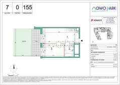 2 pokoje, mieszkanie 40,36 m², parter, oferta nr 155, NowoPark, Kraków, Czyżyny, ul. Sołtysowska/Tomickiego