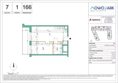 2 pokoje, mieszkanie 41,03 m², piętro 1, oferta nr 166, NowoPark, Kraków, Czyżyny, ul. Sołtysowska/Tomickiego