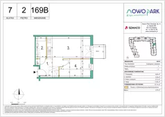 2 pokoje, mieszkanie 47,74 m², piętro 2, oferta nr 169B, NowoPark, Kraków, Czyżyny, ul. Sołtysowska/Tomickiego