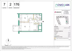 2 pokoje, mieszkanie 40,83 m², piętro 2, oferta nr 176, NowoPark, Kraków, Czyżyny, ul. Sołtysowska/Tomickiego