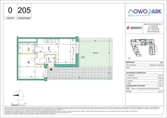 2 pokoje, mieszkanie 36,47 m², piętro 2, oferta nr 54, NowoPark, Kraków, Czyżyny, ul. Sołtysowska/Tomickiego