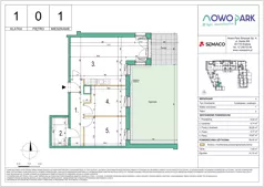 3 pokoje, mieszkanie 56,54 m², piętro 1, oferta nr 5, NowoPark, Kraków, Czyżyny, ul. Sołtysowska/Tomickiego