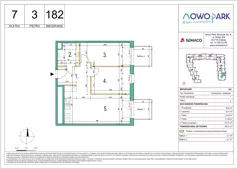 3 pokoje, mieszkanie 58,32 m², piętro 3, oferta nr 182, NowoPark, Kraków, Czyżyny, ul. Sołtysowska/Tomickiego