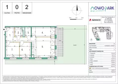 4 pokoje, mieszkanie 89,24 m², parter, oferta nr 2, NowoPark, Kraków, Czyżyny, ul. Sołtysowska/Tomickiego