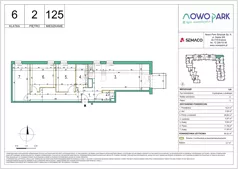 4 pokoje, mieszkanie 84,52 m², piętro 2, oferta nr 125, NowoPark, Kraków, Czyżyny, ul. Sołtysowska/Tomickiego