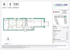 4 pokoje, mieszkanie 84,52 m², piętro 3, oferta nr 131, NowoPark, Kraków, Czyżyny, ul. Sołtysowska/Tomickiego