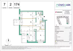 4 pokoje, mieszkanie 72,50 m², piętro 2, oferta nr 174, NowoPark, Kraków, Czyżyny, ul. Sołtysowska/Tomickiego