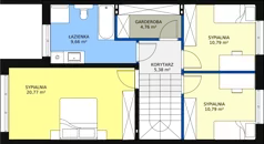 Dom 122,66 m², oferta nr N, Osiedle Stylove, Zawada, ul. Luboszycka