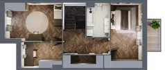 Dom 116,37 m², oferta nr 19/2, Osiedle Południowa etap II, Mińsk Mazowiecki, Stojadła, ul. Południowa