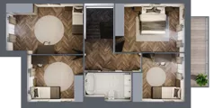 Dom 135,77 m², oferta nr 41/2, Osiedle Południowa etap II, Mińsk Mazowiecki, Stojadła, ul. Południowa