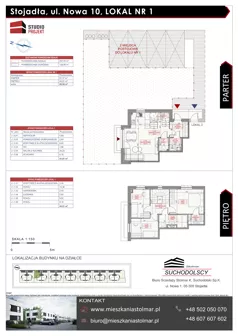 Dom 85,58 m², oferta nr 10.1, Osiedle Południowa etap II, Mińsk Mazowiecki, Stojadła, ul. Południowa