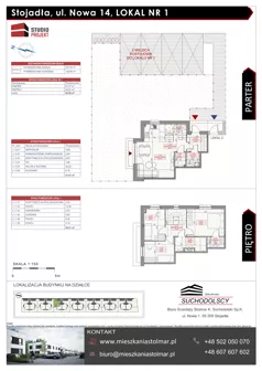 Dom 85,58 m², oferta nr 14.1, Osiedle Południowa etap II, Mińsk Mazowiecki, Stojadła, ul. Południowa