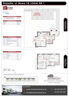 Dom 85,58 m², oferta nr 18.1, Osiedle Południowa etap II, Mińsk Mazowiecki, Stojadła, ul. Południowa