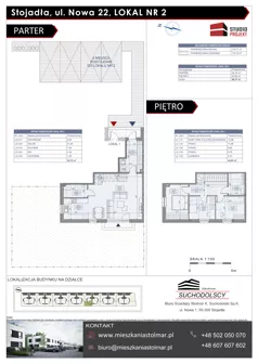 Dom 98,37 m², oferta nr 22.2, Osiedle Południowa etap II, Mińsk Mazowiecki, Stojadła, ul. Południowa