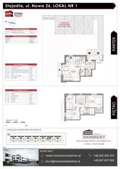 Dom 85,58 m², oferta nr 26.1, Osiedle Południowa etap II, Mińsk Mazowiecki, Stojadła, ul. Południowa