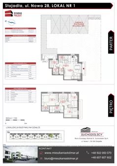 Dom 85,58 m², oferta nr 28.1, Osiedle Południowa etap II, Mińsk Mazowiecki, Stojadła, ul. Południowa