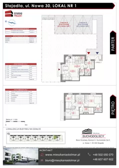 Dom 85,58 m², oferta nr 30.1, Osiedle Południowa etap II, Mińsk Mazowiecki, Stojadła, ul. Południowa