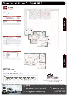 Dom 85,58 m², oferta nr 8.1, Osiedle Południowa etap II, Mińsk Mazowiecki, Stojadła, ul. Południowa