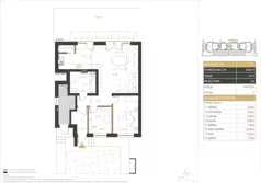 Dom 65,90 m², oferta nr 1D, Osiedle Amarantowa, Marki, ul. Amarantowa 19