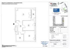 3 pokoje, mieszkanie 54,37 m², piętro 1, oferta nr C1/7, Classic Ursus, Warszawa, Ursus, Szamoty, ul. Dyrekcyjna