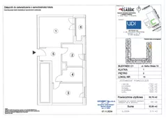 2 pokoje, mieszkanie 52,60 m², piętro 2, oferta nr C1/13, Classic Ursus, Warszawa, Ursus, Szamoty, ul. Dyrekcyjna