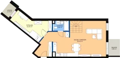 2 pokoje, mieszkanie 96,80 m², piętro 3, oferta nr 21, Strumykowa, Warszawa, Białołęka, Nowodwory, ul. Strumykowa