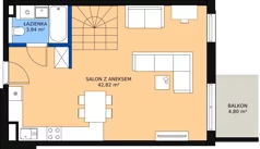 1 pokój, mieszkanie 73,88 m², piętro 3, oferta nr 48, Strumykowa, Warszawa, Białołęka, Nowodwory, ul. Strumykowa