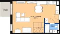 2 pokoje, mieszkanie 74,20 m², piętro 3, oferta nr 97, Strumykowa, Warszawa, Białołęka, Nowodwory, ul. Strumykowa