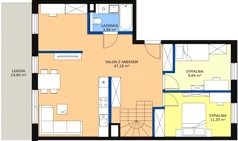 3 pokoje, mieszkanie 105,33 m², piętro 3, oferta nr 107, Strumykowa, Warszawa, Białołęka, Nowodwory, ul. Strumykowa