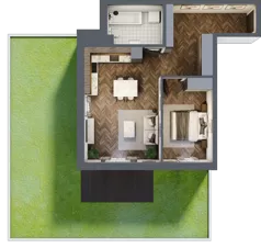 2 pokoje, mieszkanie 53,80 m², piętro 1, oferta nr A10, Karolewska 60, Łódź, Polesie, Karolew, ul. Karolewska 54/60