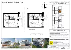 5 pokoi, apartament 149,00 m², parter, oferta nr 3 F, Apartamenty Fiołkowa 10, Łódź, Bałuty, Julianów-Marysin-Rogi, ul. Fiołkowa 10
