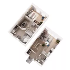 Dom 63,99 m², oferta nr 35A, Ogrody Przyjaciół 5, Warszawa, Białołęka, Szamocin, ul. Cieślewskich/Inna