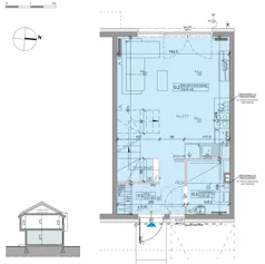 Dom 63,99 m², oferta nr 37A, Ogrody Przyjaciół 5, Warszawa, Białołęka, Szamocin, ul. Cieślewskich/Inna