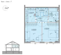 Dom 68,34 m², oferta nr 14B, Ogrody Przyjaciół 5, Warszawa, Białołęka, Szamocin, ul. Cieślewskich/Inna