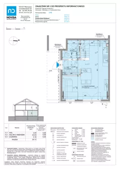 Dom 68,34 m², oferta nr 14B, Ogrody Przyjaciół 5, Warszawa, Białołęka, Szamocin, ul. Cieślewskich/Inna
