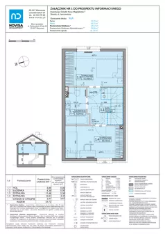 Dom 65,67 m², oferta nr 96A, Nova Magdalenka 7 - etap 8, Słomin, ul. Janczewicka