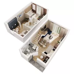 Dom 65,67 m², oferta nr 79A, Nova Magdalenka 7, Słomin, ul. Janczewicka