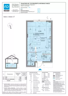 Dom 65,67 m², oferta nr 79A, Nova Magdalenka 7, Słomin, ul. Janczewicka