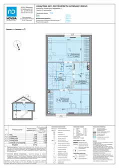 Dom 65,67 m², oferta nr 79A, Nova Magdalenka 7, Słomin, ul. Janczewicka