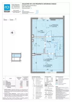 Dom 61,92 m², oferta nr 34, Boska Ksawerowska 2 - etap 3, Łódź, Górna, ul. Mały Skręt